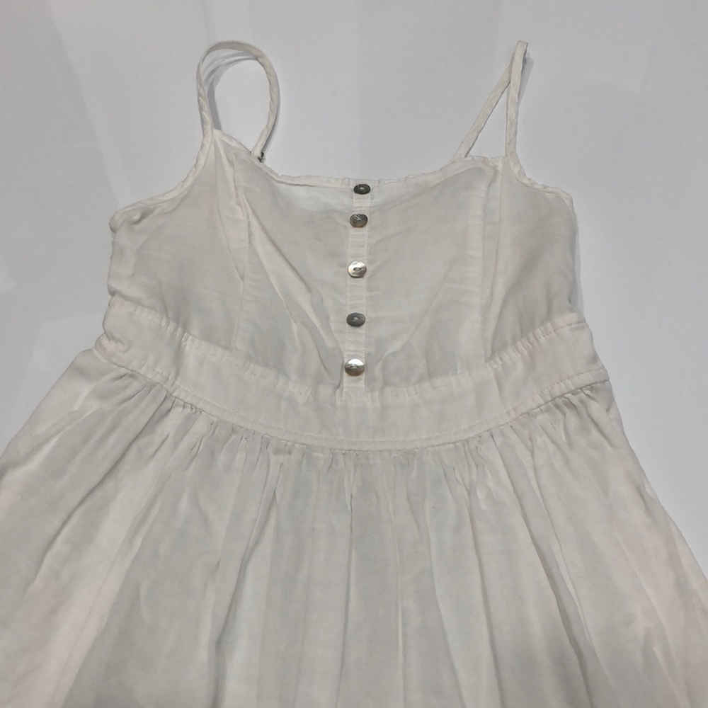 Eddie Pen Shirt White Dress Size 8 - Picture 2 of 4